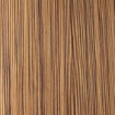 Obrázek Natural Zebrano 2520 x 1270 x 1mm Sablés matte finish