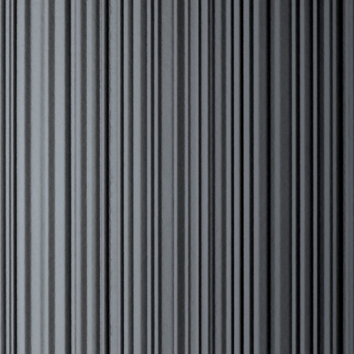 Obrázek Black mill finish 724 3050 x 1220 x 1.1mm Metal Lines