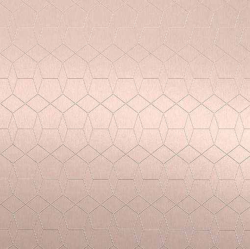 Obrázek 454/360 Alu Brushed Sapphire Rosegold 3050 x 1220 mm x 1 mm