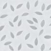Obrázek Skeleton leaves grey light 1360 x 100 mm x 0.2 mm - na bílé přírodní netkané textilii