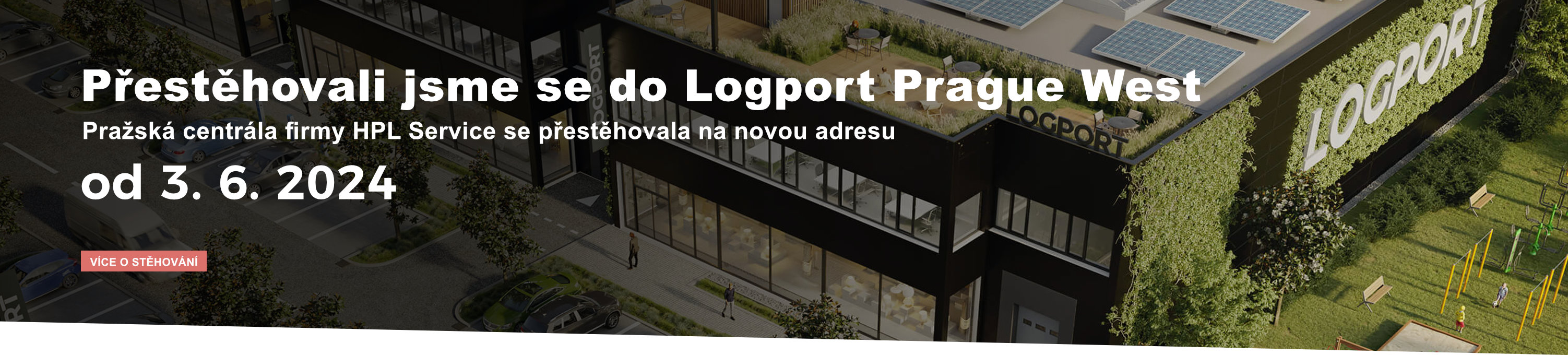 Stěhujeme se do Logport Prague West